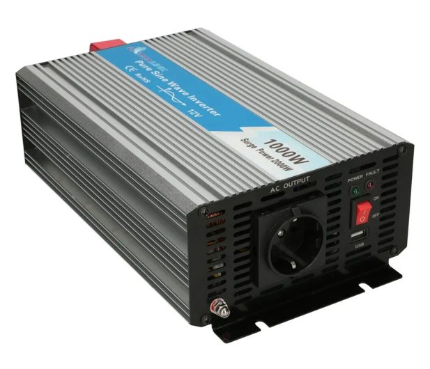 ExtraLink OPIP-1000W Przetwornica napięcia 12V - 230W, czysty sinus - 1489623 - zdjęcie